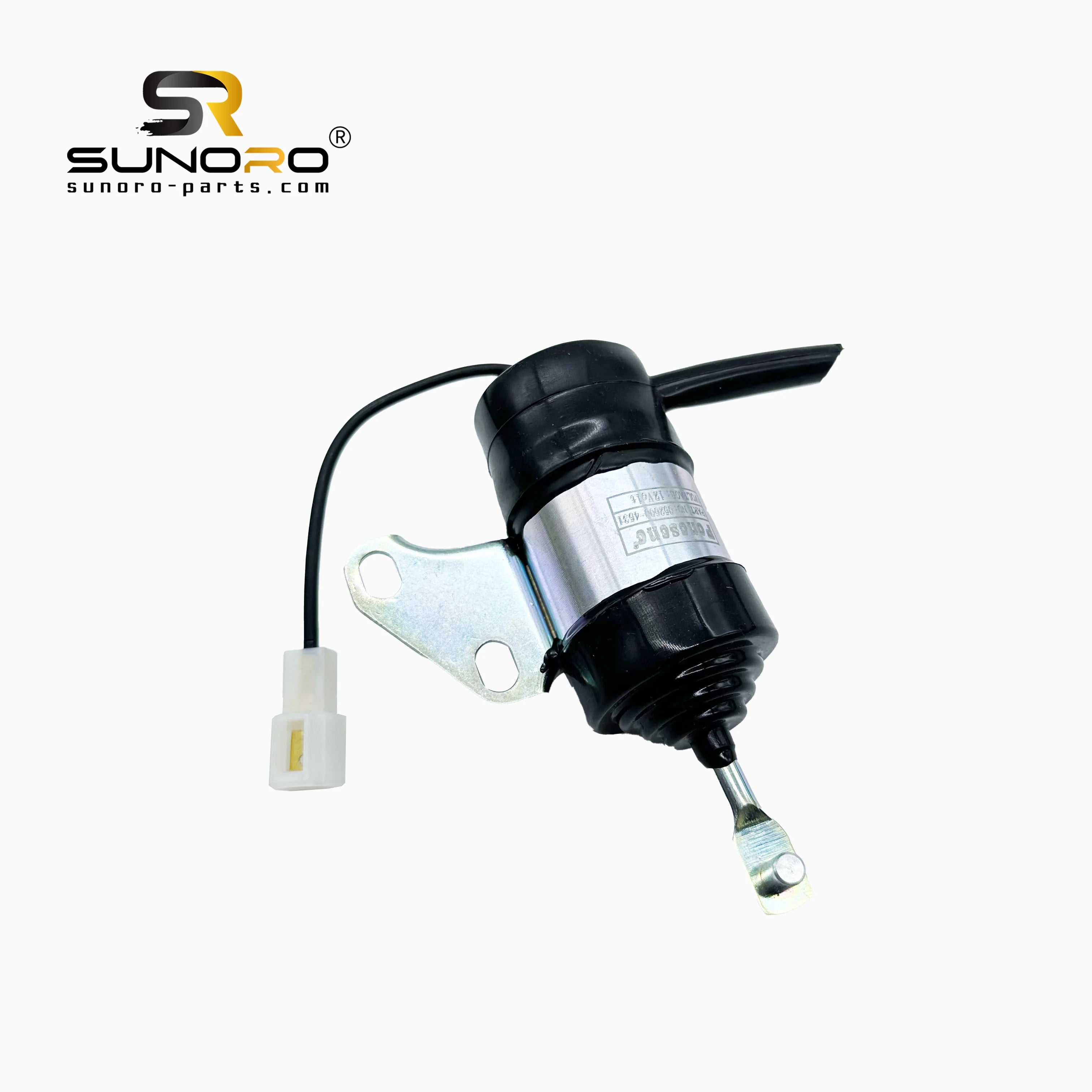 SUNORO ZD18 Excavator Parts Fuel Shut-off Solenoid Valve 12V 052600-4531 Stop Solenoid Valve 052600-4531 ZD18