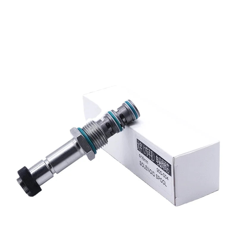Factory Price Excavators Electric Spare Parts Hydraulic Solenoid Valve Spool for Daewoo Tow Joints Plain Hole Diameter 16mm