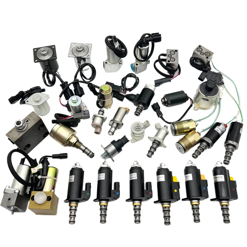 SUNORO Factory Price Excavators Electric Spare Parts Hydraulic Solenoid Valve Spool Core for Hyundai