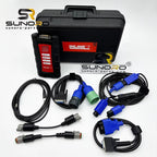 Truck Inline 7 Data Link Adapter Kit Engine Repair Tool & Panasonic CF53 Laptop-Construction Machinery Parts Diagnostic Tool