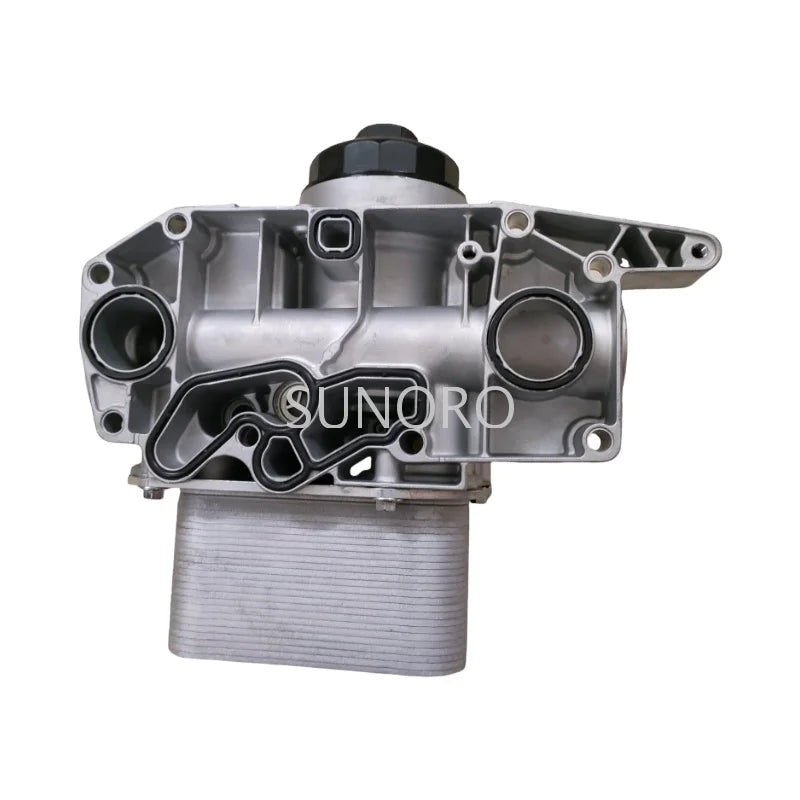 For DEUTZ D6E D6D Engine Oil Cooler Assembly VOE21066506 for EC210B EC240B Excavator Construction Machinery Parts