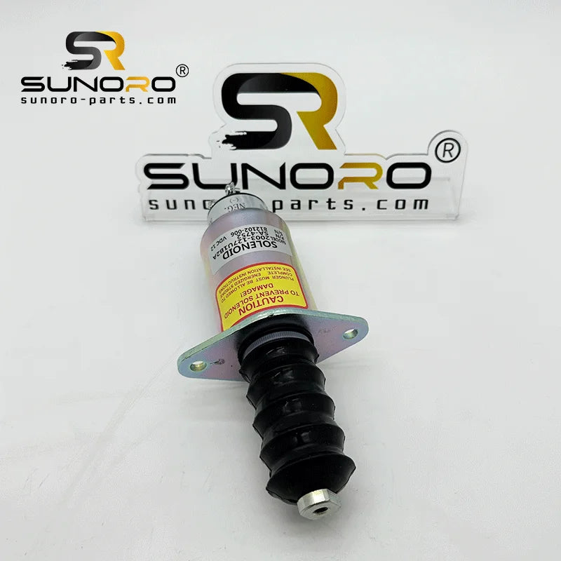 SA-4752-12 Fuel Shut-off Solenoid Valve 12S7U1B2A Compatible with Woodward 2003 Deutz 05712910 Bomag BW190AD-4
