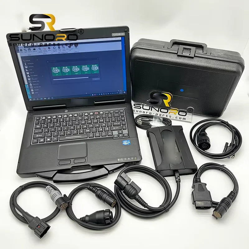 Heavy Duty for Diagnostic Scanner Kit Uvim Communication Interface Excavator Loader for OEM DMS-5 Wheel Loader