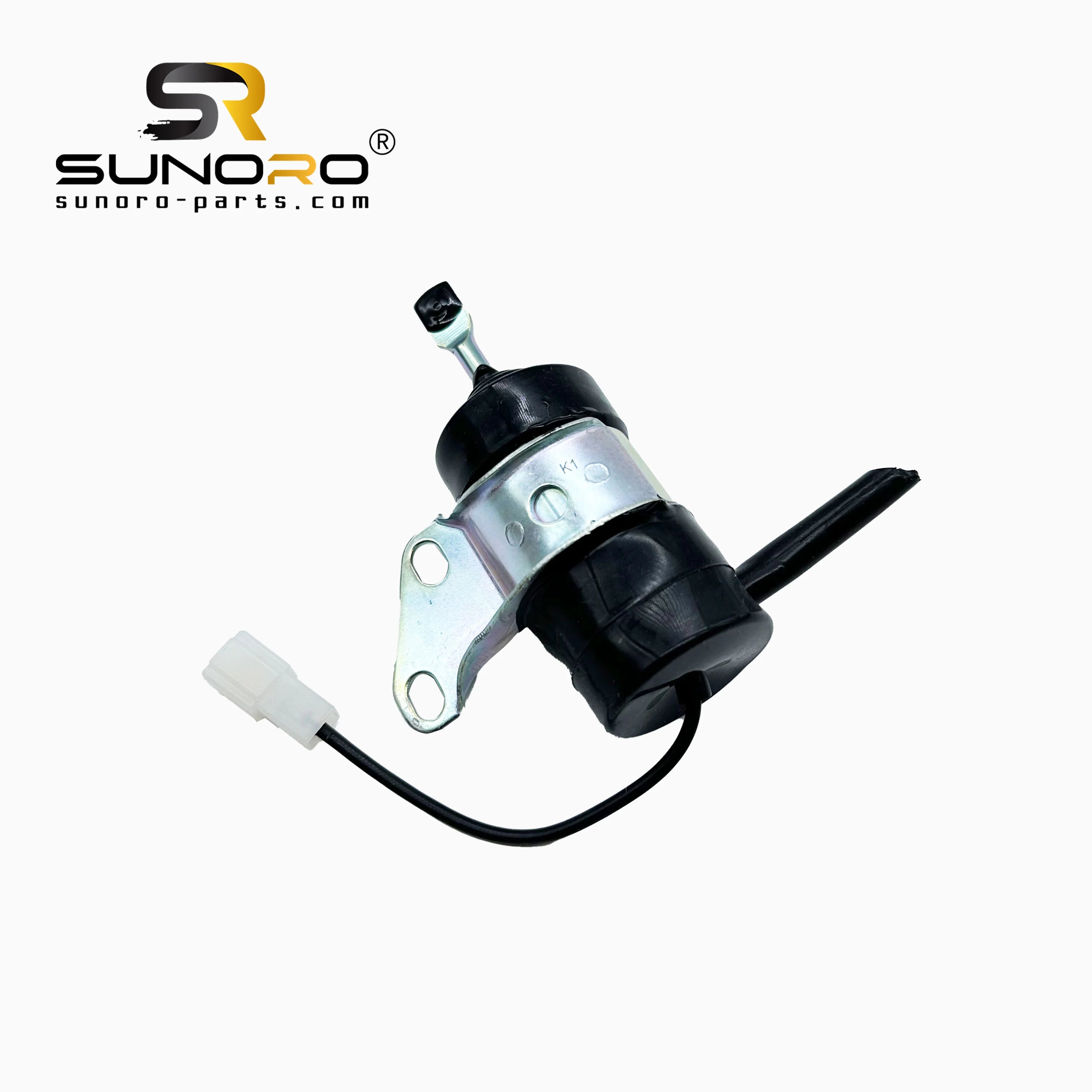 SUNORO ZD18 Excavator Parts Fuel Shut-off Solenoid Valve 12V 052600-4531 Stop Solenoid Valve 052600-4531 ZD18