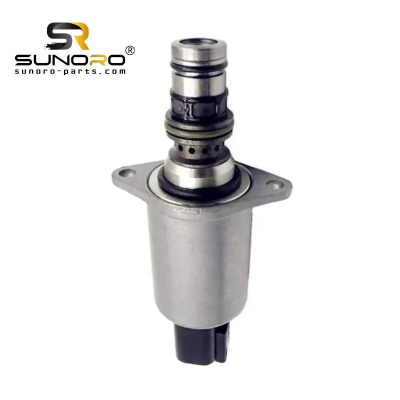 24V Hydraulic Pump Solenoid Valve 1017969 for Sany Excavator SY215 SY325 Solenoid Valve 1/2 diesel Stop Solenoid Wiring
