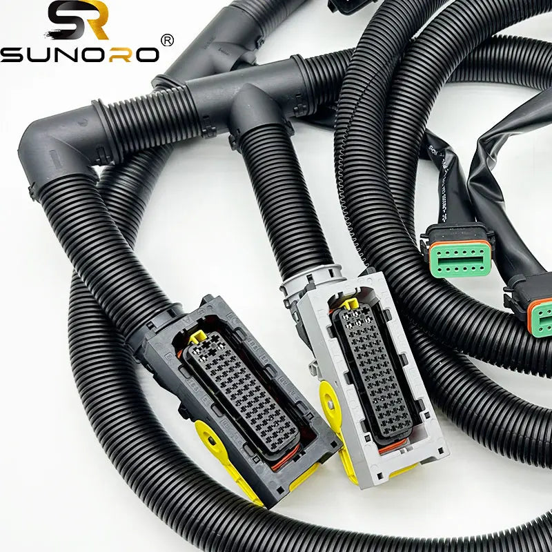 HighQuality Engine Excavator Parts EC290 D7E EC240 Engine Wiring Harness 14541954 14631808  Engine ECU Connecting Wiring Harness