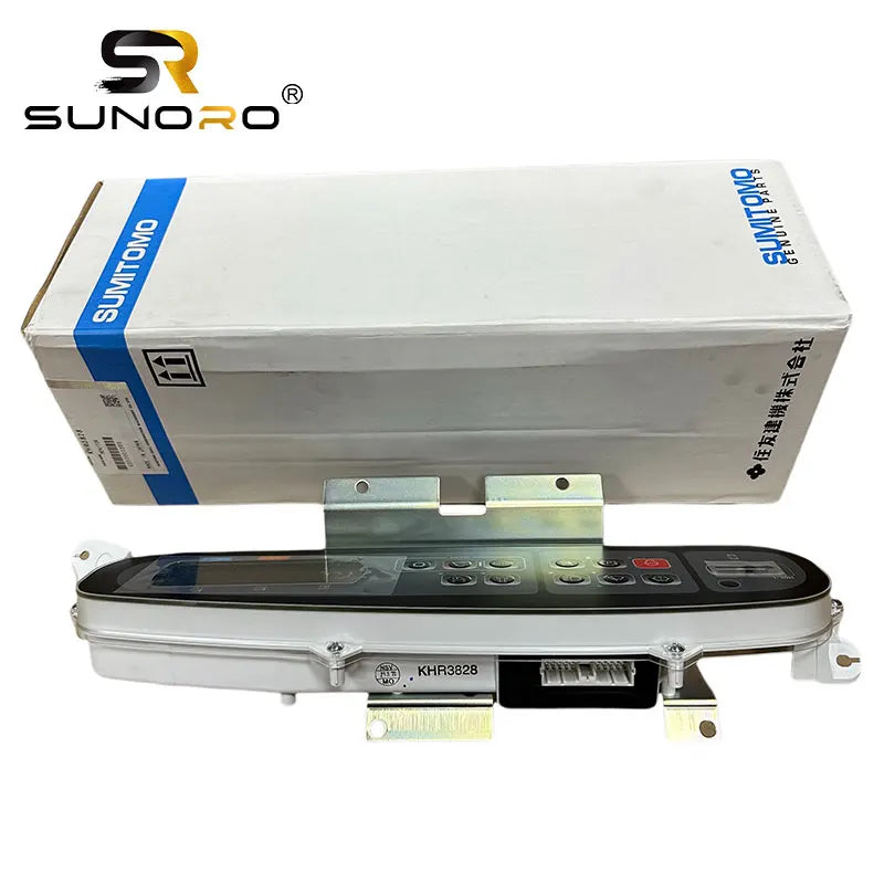 Genuine Excavator Part Monitor Instruments Panel for SH120-3 SH200-3 SH350-3B SH470-3 LBX210 KHR3827 KHR3828