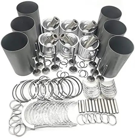 SUNORO Mitsubishi 6D14-T Engine Overhaul Rebuild Kit for Caterpillar CAT E180 Excavator