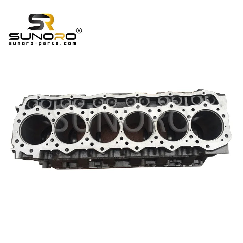 Kato HD800-7 HD1203 Kobelco SK220-3 SK250 SK330-6 SK350 Excavator Mitsubishi 6D16 Excavator Engine Cylinder Block