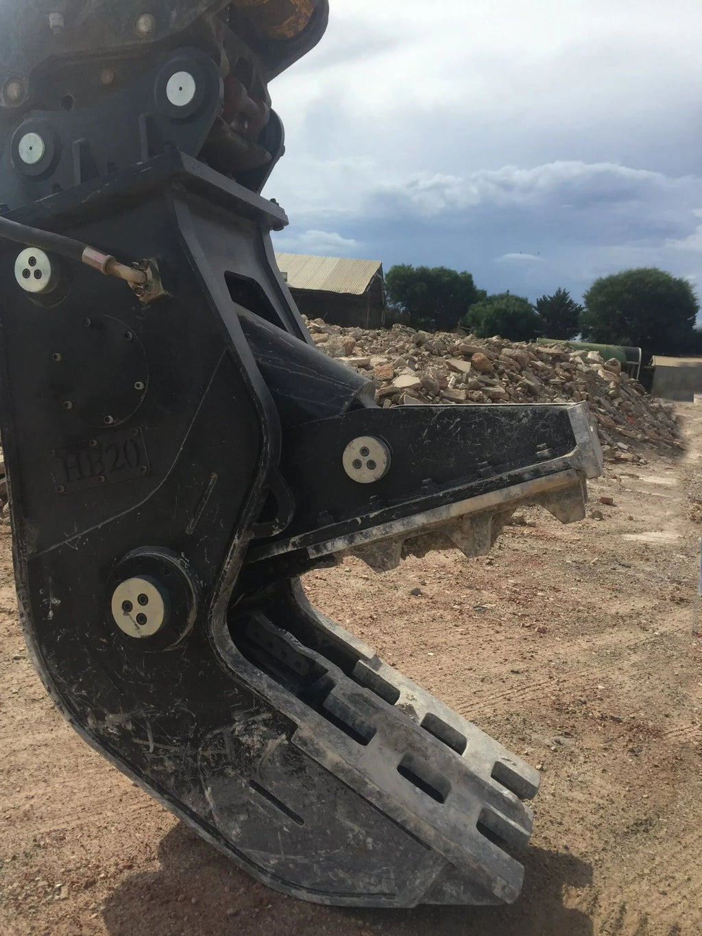 Hydraulic Jaw Pulverizer Concrete Crusher Cutter Shear With Rotary Rotating for Excavator Frontal Crushing Shear