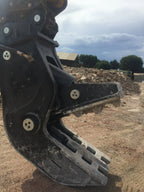 Hydraulic Jaw Pulverizer Concrete Crusher Cutter Shear With Rotary Rotating for Excavator Frontal Crushing Shear