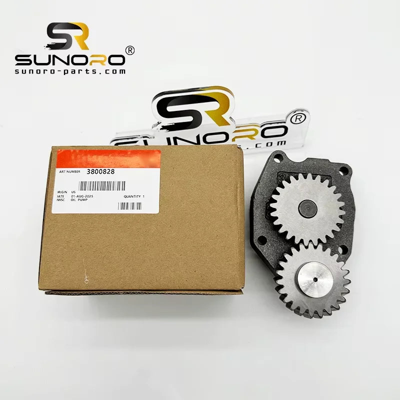 Oil Pump 3800828 3948072 3966840 3991123 3415365 5313086 4897480 4BT 6BT 6CT QSB6.7 Engine Oil Pump Excavator