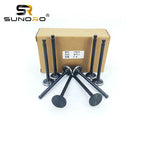 129907-111110 Exhaust Valve 129907-11100 Yangma 4TNV94 4TNV94L 4TNV98 4TNV98T Engine Intake Valve