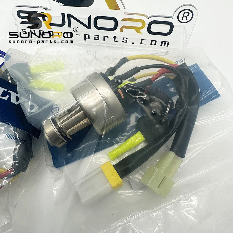 EC210B EC240B EC290B Key Starter Switch Ignition Switch Voe14526158 14529152  for Excavator