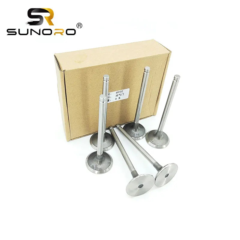 High Quality Parts 6736-41-4110 6736-41-4210 Exhaust Valve Assy 4D102 6D102 Komatsu Excavator Engine Parts