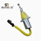 SUNORO High Quality 393-9019 3939019 Diesel Engine Parts Fuel Pump Stop Solenoid 24V for Excavator R335-9