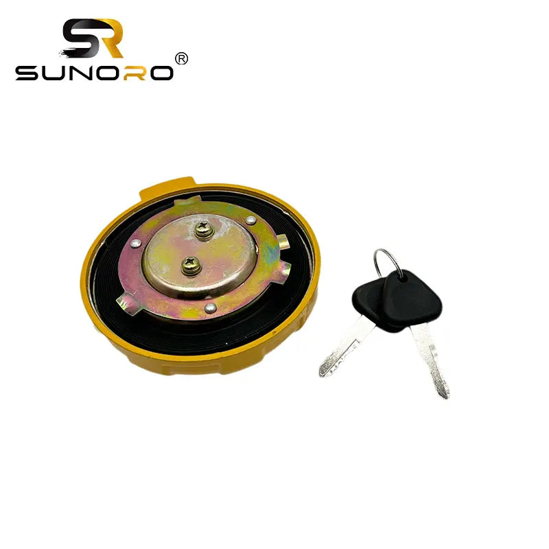 For Excavator EC55B EC135B EC180B EC210B EC240B EC290B EC360B EC460B EC700B Locking Fuel Tank Cap VOE14528922 VOE14528919