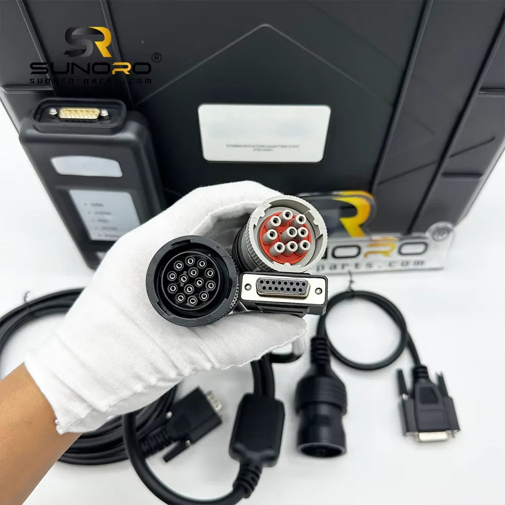 Excavator Diagnostic Tool 27610402 Mechanical Engine Fault Detector Communication Adapter Equipped With CF53 Laptop