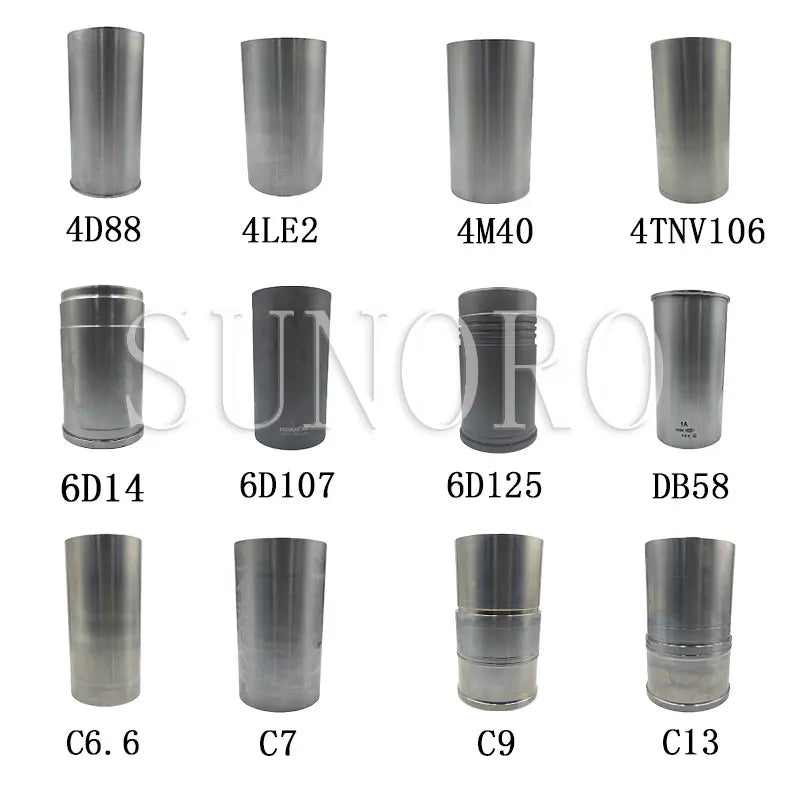Construction Machinery Parts 3055099 NTA855-C450 Engine Cylinder Liner for Excavator Liner Kit