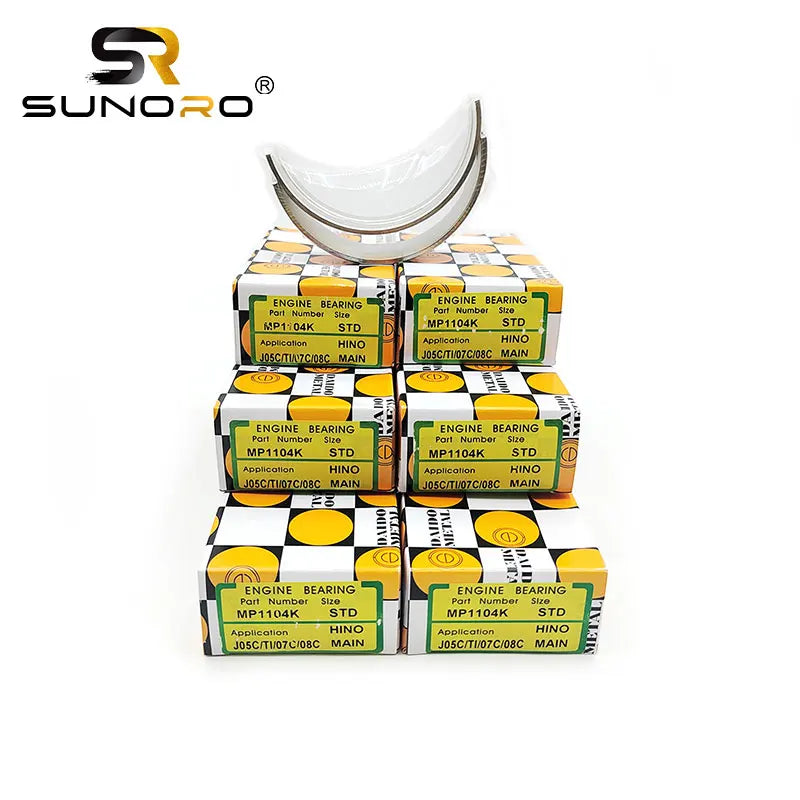 DAIDO MP1104K RP226L Main Connecting Rod Bearing JO5E J08E 3011-4040 11701-2180A 13201-1631CON-ROD BEARING for HINO