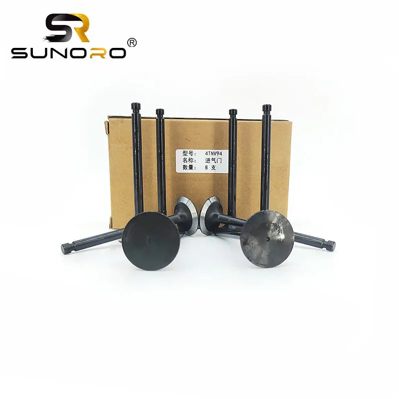 High Quality Diesel Engine 129907-11100 Inlet Exhaust Valves 4TNV94 4TNV98 for YANMAR Excavator Rebuild Set