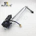 Excavator Wiper Motor Assembly 20Y-54-39402 20Y-54-52211 PC200-6 PC200-7 Wiper Motor Assembly