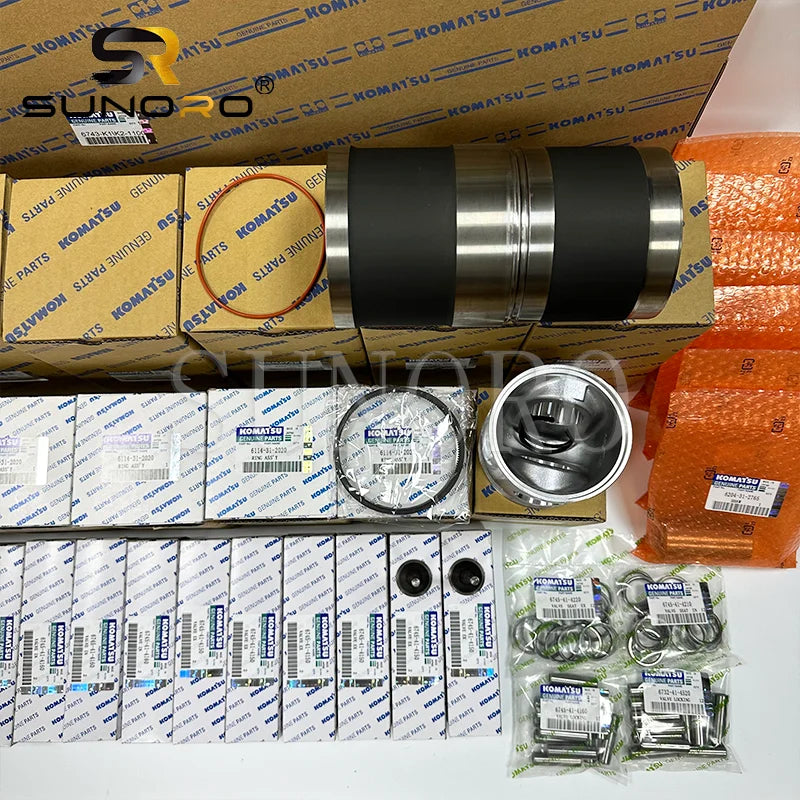 Original 6CT 6D114 Cylinder Liner for CUMMINS Construction Machinery Parts 3948095 3800328 5404408 3944344 3907792 3919937