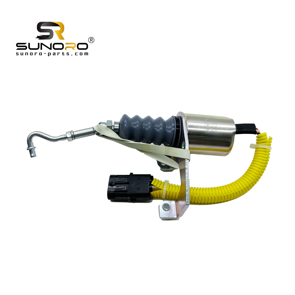 SUNORO High Quality SA-3742-24 24V Fuel Shut Off Solenoid Valve SA-3742-24 for 5.9L 6BT Engines
