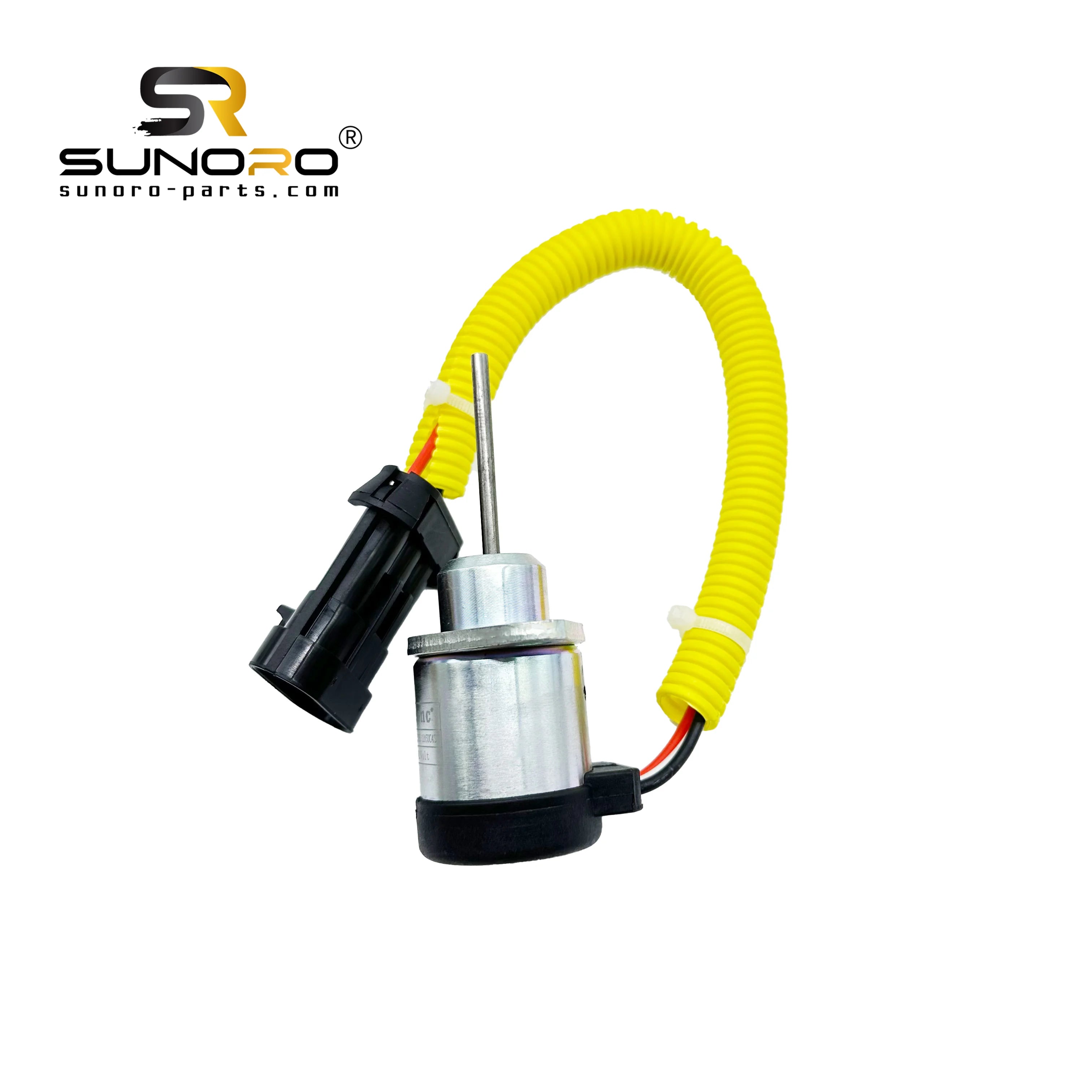 12V Stop Solenoid 1503ES-12A5SUC4S Stop Solenoid Fuel Shutoff Solenoid 1503ES-12A5SUC4S Suitable for S185 Ku-bota Diesel Engine