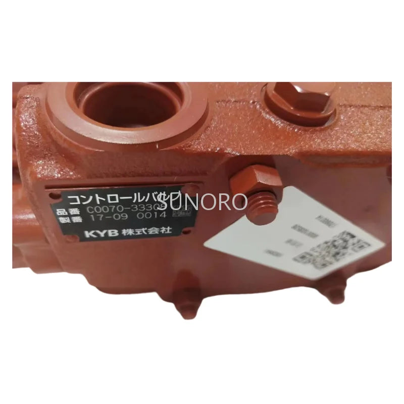 Excavator KYB C0070-33308 33170 33171 33192 33033 Main Control Valve Distribution Valve Multi Way Valve Original
