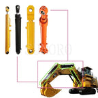 Cheap Arm Boom Bucket Stick Mini Excavator Hydraulic Cylinder for komatsu  Kobelco CAT Hitachi Doosan hyundai