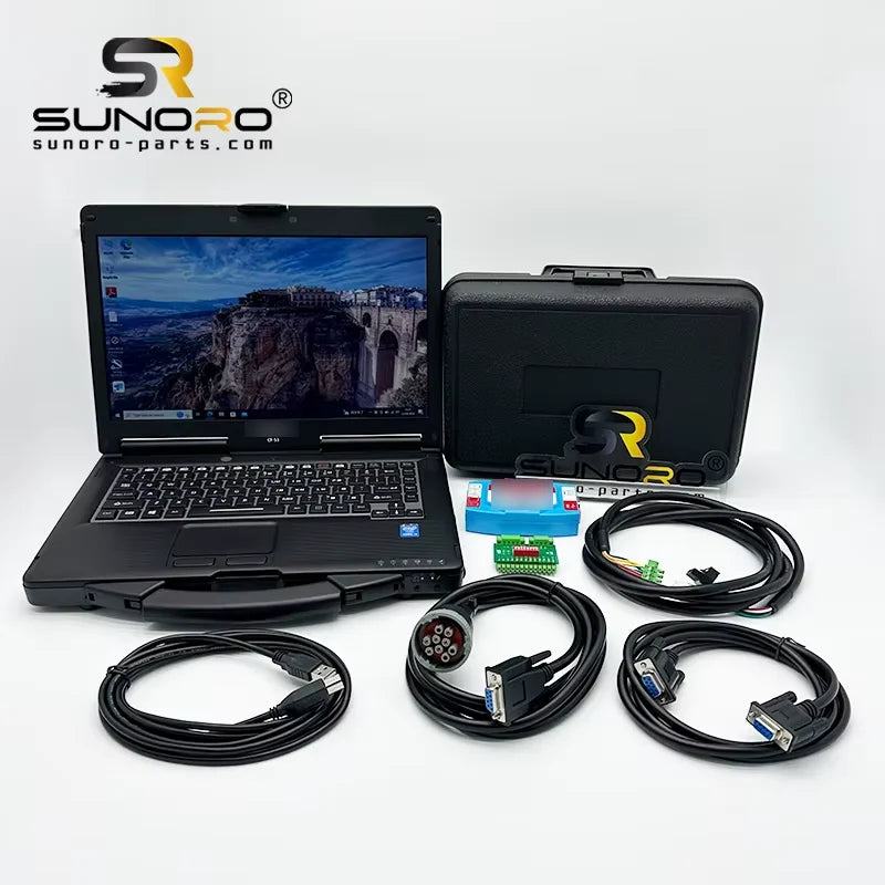 For Excavator 2025 Pro V14.5 Diagnostic Tool Scanner Suitable for Generator Sets Qsx15 Qsk23 Qst30 QSk60 and CF-53 Laptop