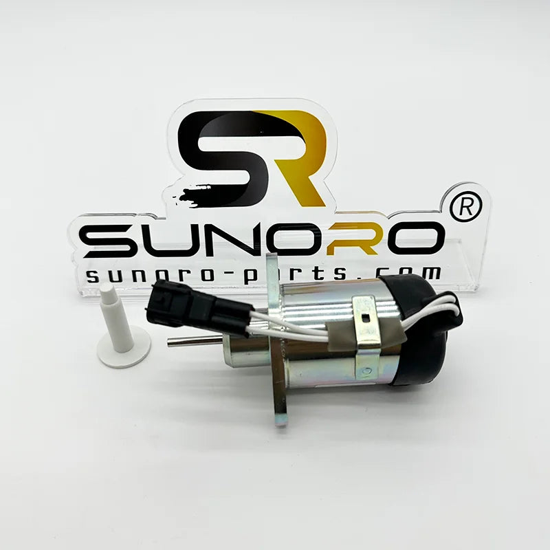 12V Stop Solenoid 1E411-60012 PS41CZ318 PS45CZ393 PS45CZ250 for Ku-bota B2620HSD Ku-bota 325 Engine D902 Z482