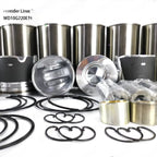 Spot Goods Cylinder Liner Kit for WEICHAI WD10G220E11 Diesel Engine Spare Parts Construction Machinery for Excavator Repair