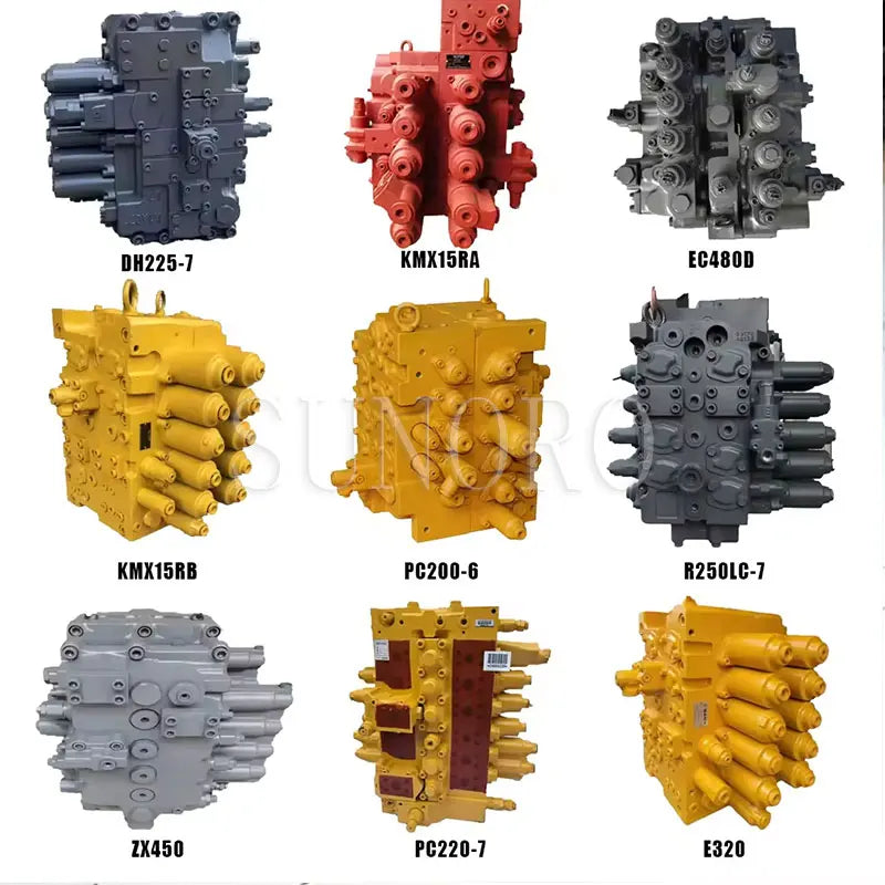 Excavator Parts Hydraulic Main Control Valve 190-7717 332-7939 for Excavator E307 E308