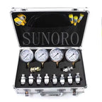 Hydraulic Pressure Gauge for Construction Works Hydraulic Pressure test Kit 870psi 1400psi 3500psi 5800psi 8700psi