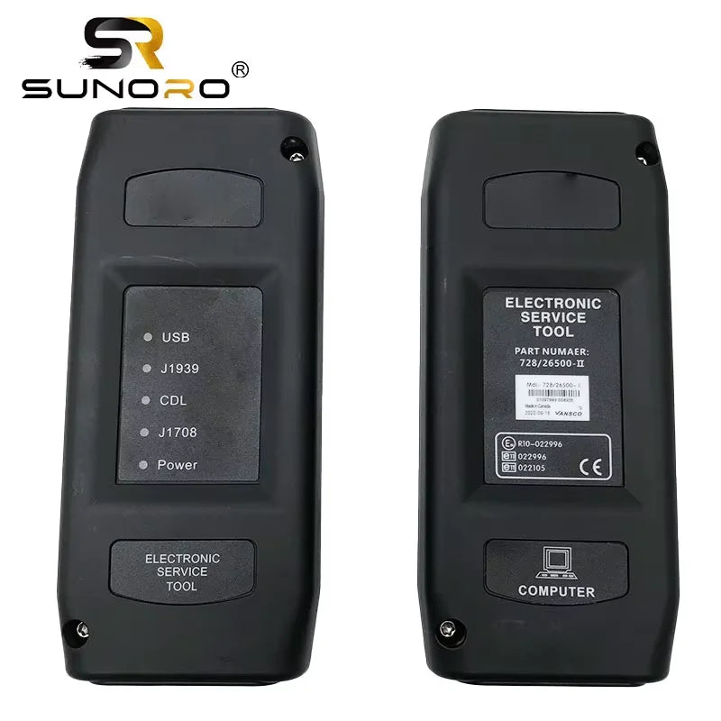 SUNORO 728-26500 Diagnostic Tools With Service Master 4 V1.73.3 Electronic Service Tool Communication Adapter Group
