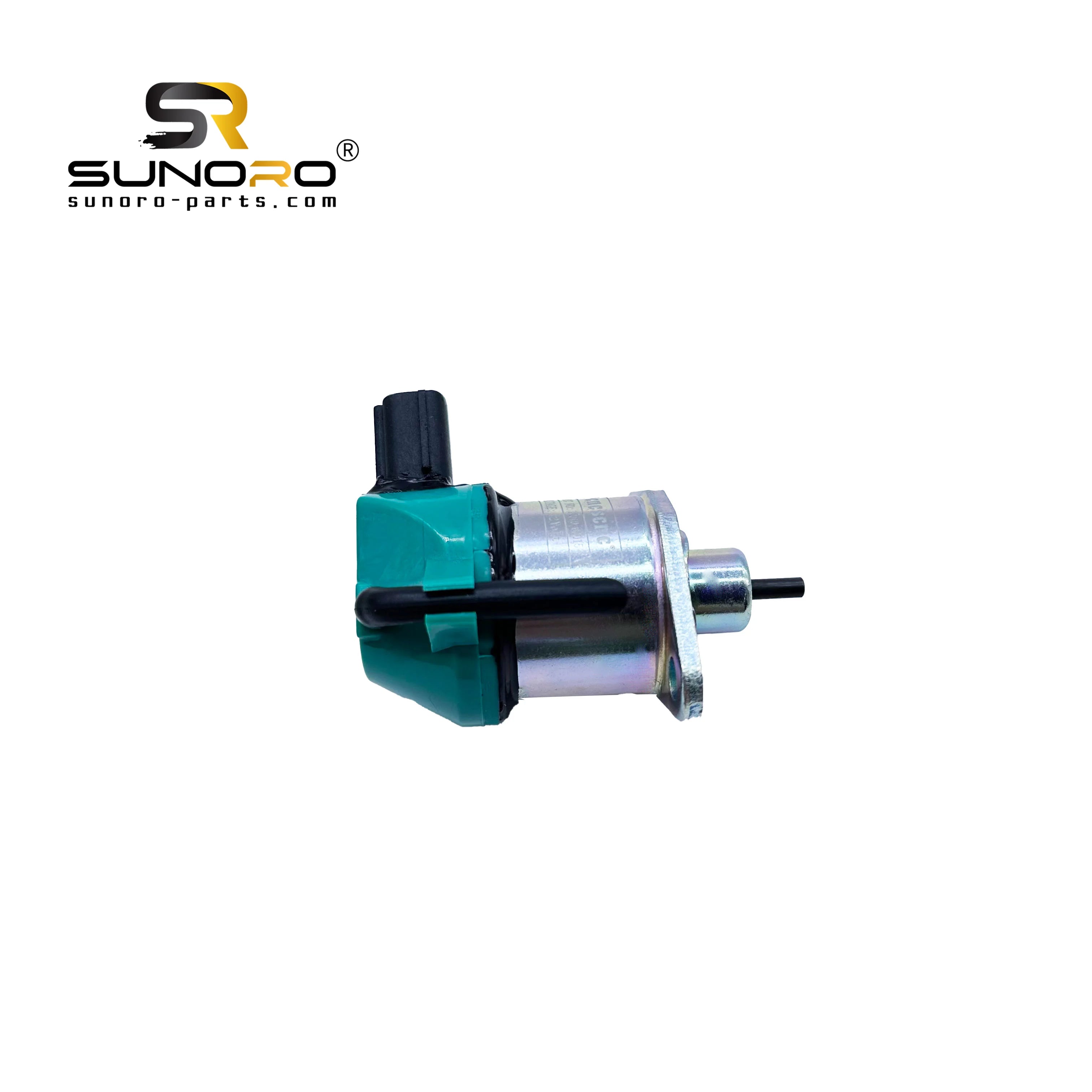 SUNORO High Quality Fuel Stop Solenoid 1C010-60015 1C01060015 Engine Shut-Off Solenoid 12v for Ku-bota M9000 for Excavator