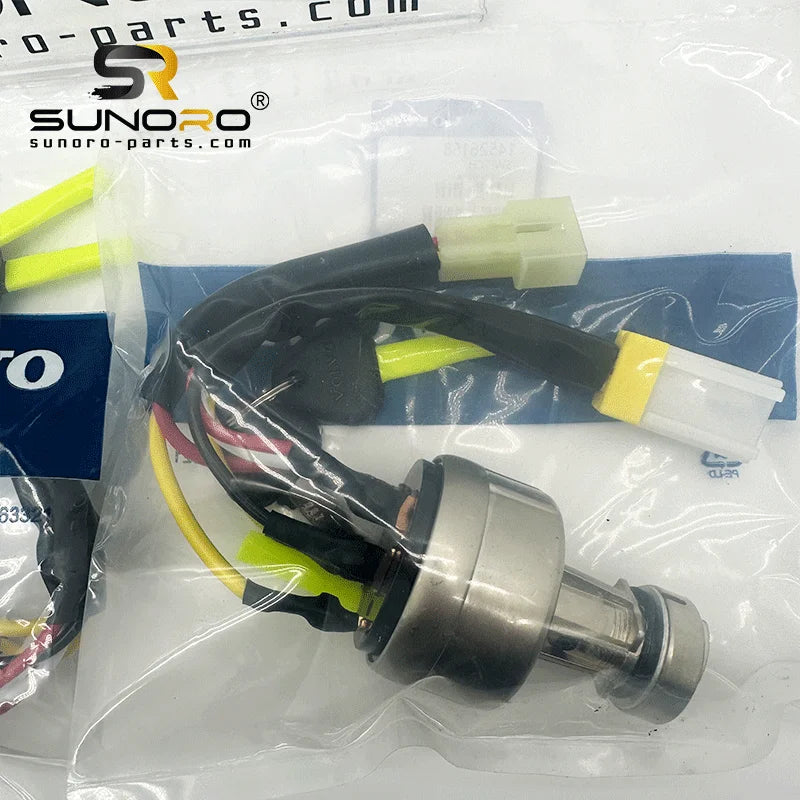 EC210B EC240B EC290B Key Starter Switch Ignition Switch Voe14526158 14529152  for Excavator