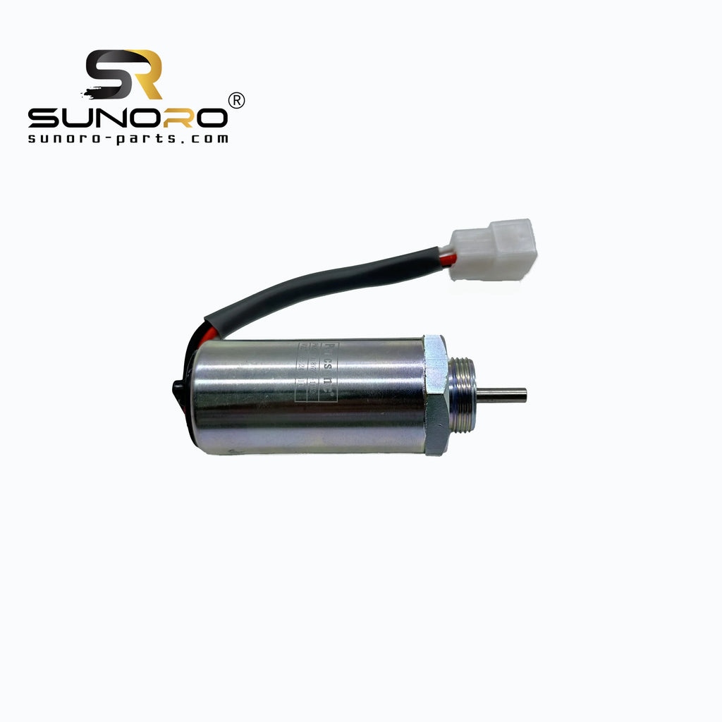 SUNORO High Quality 24V SK75 897209-1152 Shutdown Switch Solenoid Valve 897209-1152 Engine Fuel Stop Solenoid Switch
