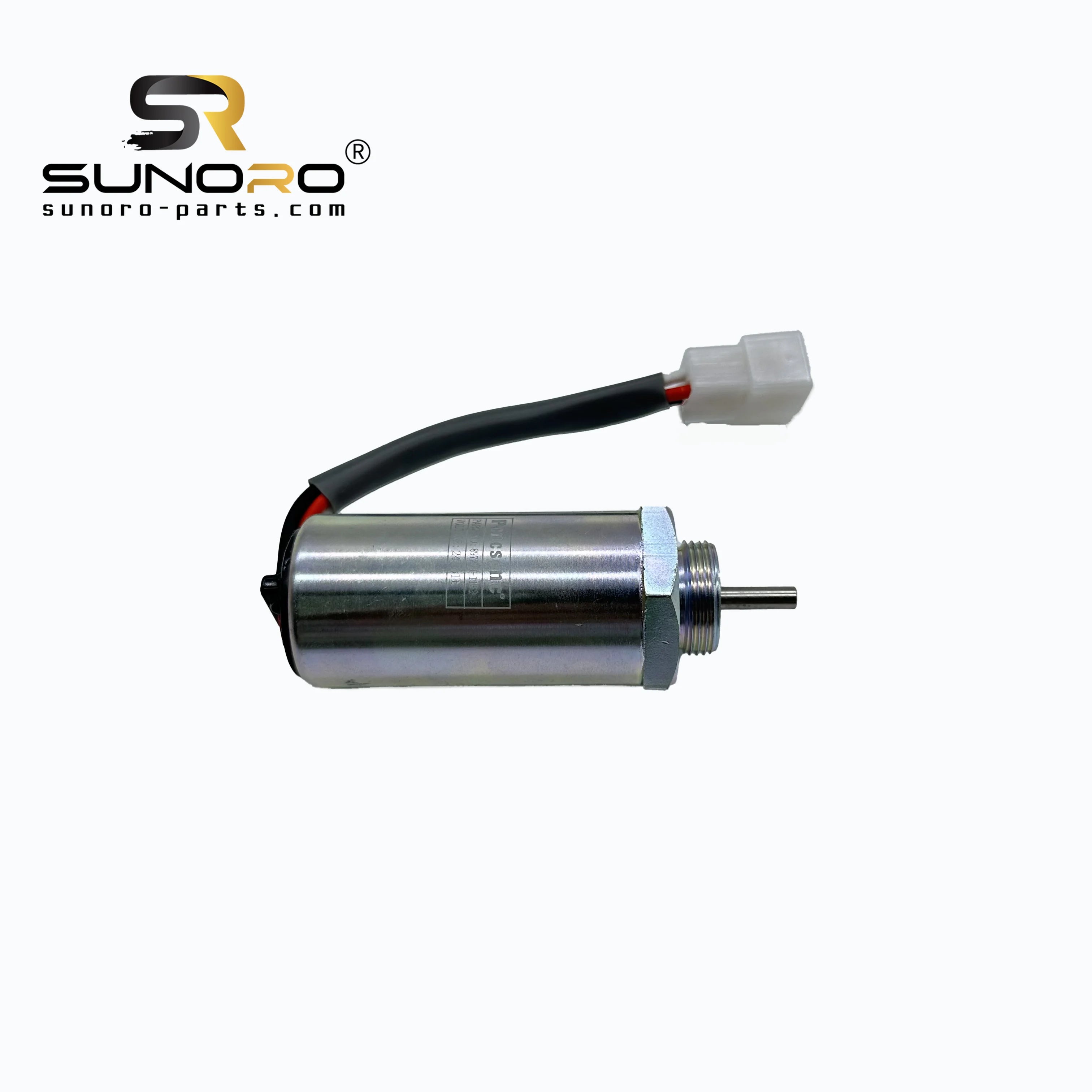 SUNORO High Quality 24V SK75 897209-1152 Shutdown Switch Solenoid Valve 897209-1152 Engine Fuel Stop Solenoid Switch