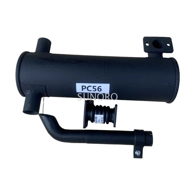 Muffler KT1G390-1211-0 for Komatsu Engine S4D87E-1-CH Excavator PC56-7 PC70-8 PC90-8