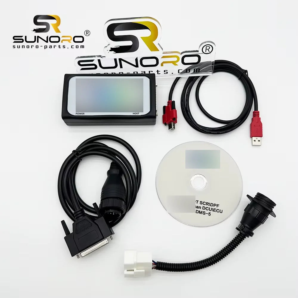 For Excavator Forklift Inspection and Diagnostic Tool Scanner SCR DPF G2 Software Version 1.6.3 2016.09 DDT CF-53 Laptop