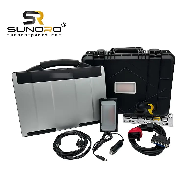 Diagnostic Kit for IDSS G-IDSS E-IDSS 4HK1 Engine Excavator Truck Diagnostic Tool Scanner + Toughbook CF53 Laptop