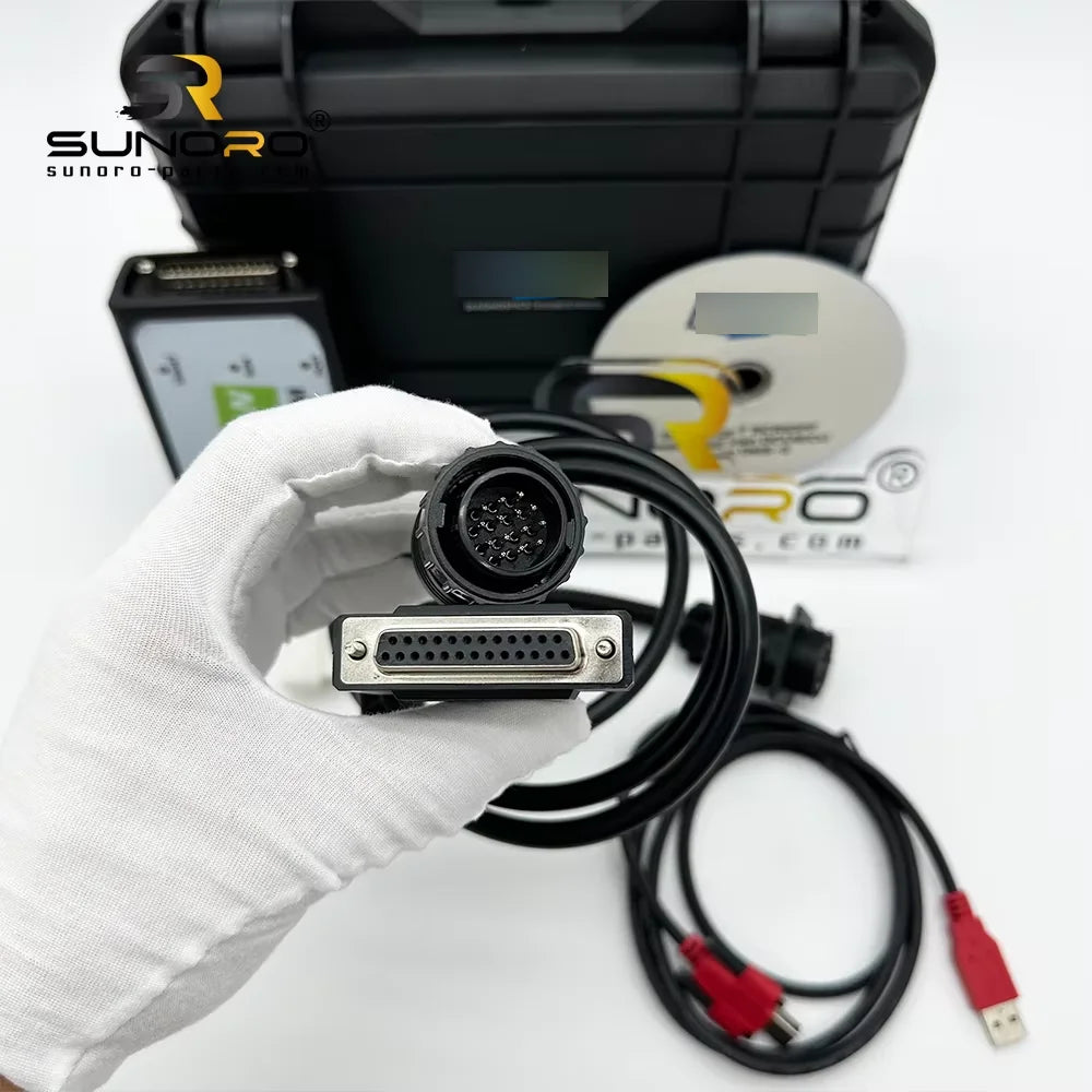 For Excavator Forklift Inspection and Diagnostic Tool Scanner SCR DPF G2 Software Version 1.6.3 2016.09 DDT CF-53 Laptop