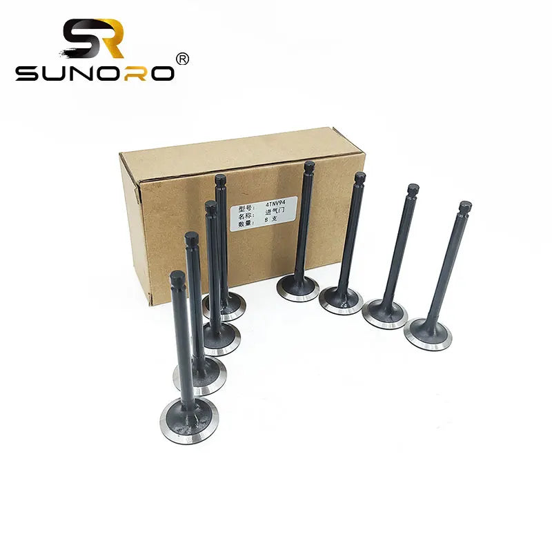 High Quality Diesel Engine 129907-11100 Inlet Exhaust Valves 4TNV94 4TNV98 for YANMAR Excavator Rebuild Set