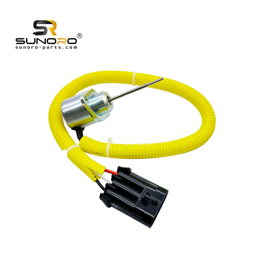 SUNORO Engine 1503ES 12A5SUC9S Flame Out Solenoid Valve 1503ES-12A5SUC9S Fuel Stop Valve 12V for Ku-bota