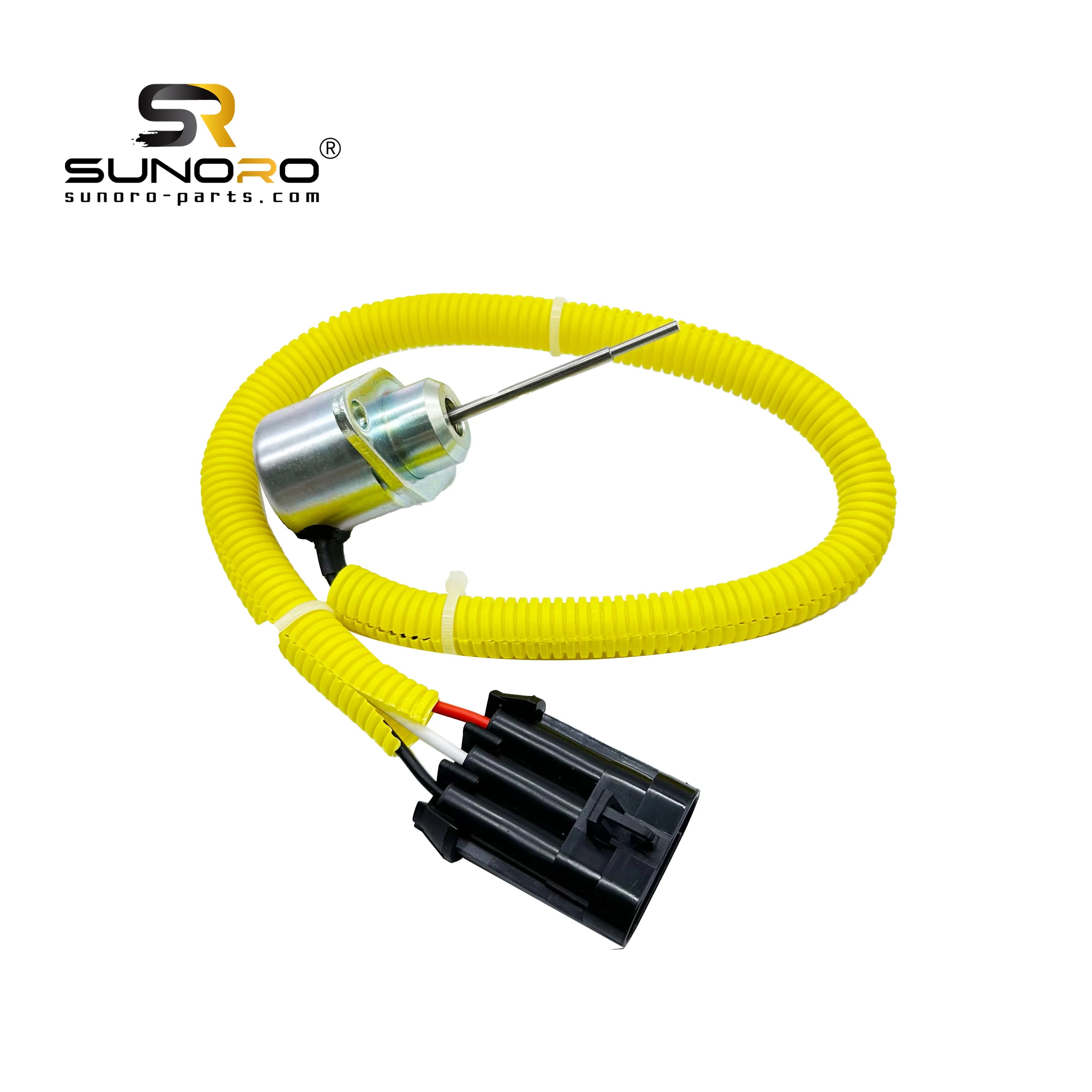 SUNORO Engine 1503ES 12A5SUC9S Flame Out Solenoid Valve 1503ES-12A5SUC9S Fuel Stop Valve 12V for Ku-bota