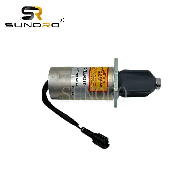 24V Shutoff Solenoid Engine Stop Solenoid Valve 65.25900-6006A 6525900-6006A for D1146T P158LE P180LE P222LE