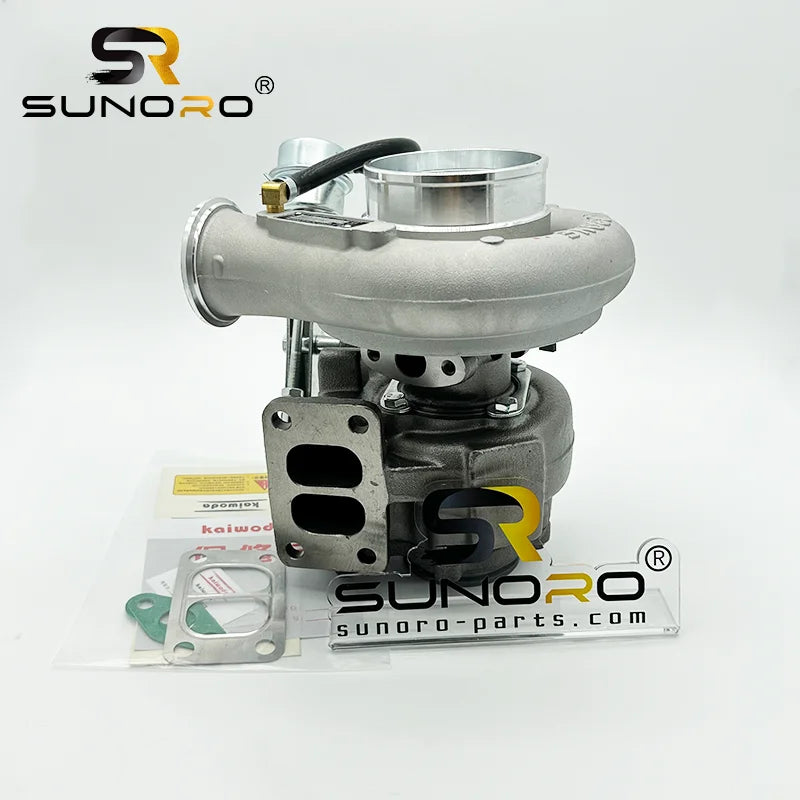 Turbocharger HX35W 2834798 4038597 for Excavator Compatible 6BT 6BTA 5.9L 6D107 Engine 6D107 Engine Construction Machinery Parts